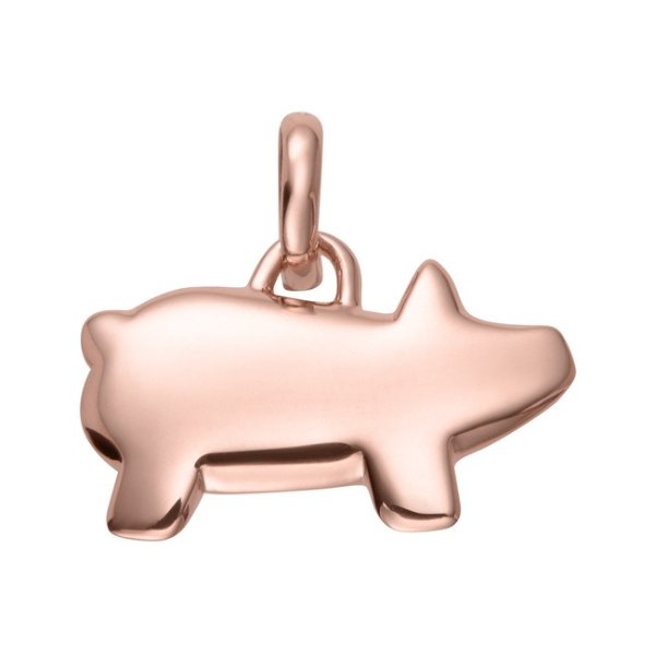 Chinese Zodiac Bessie The Pig Pendant Charm