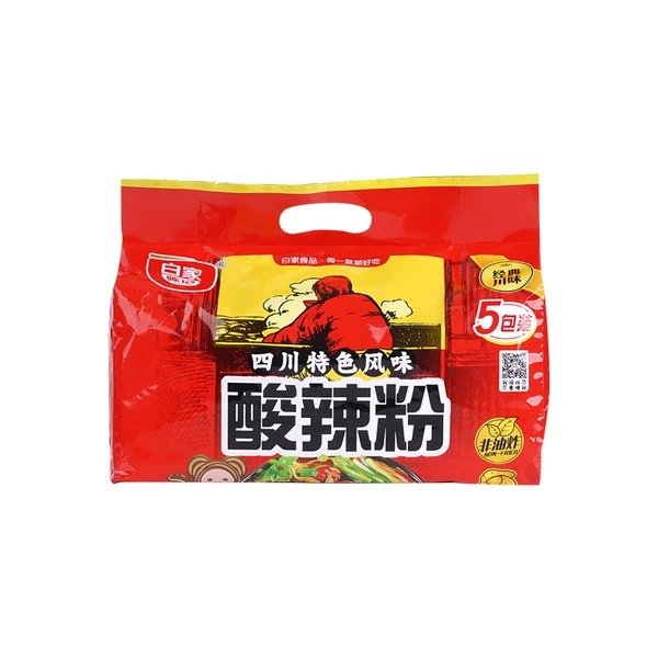 Baijiachenji Sichuan special flavor hot and sour powder 5 packed into 525g