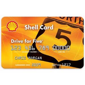 Shell Drive for Five® Private Label Credit Card