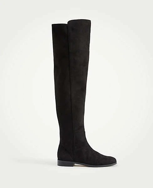 Carlene Suede Over The Knee Boots | Ann Taylor