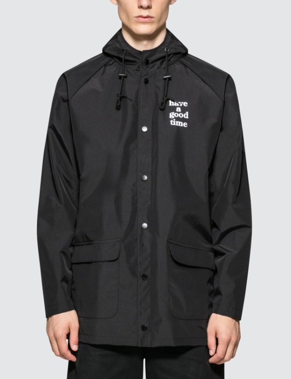 - Logo Rain Jacket | HBX