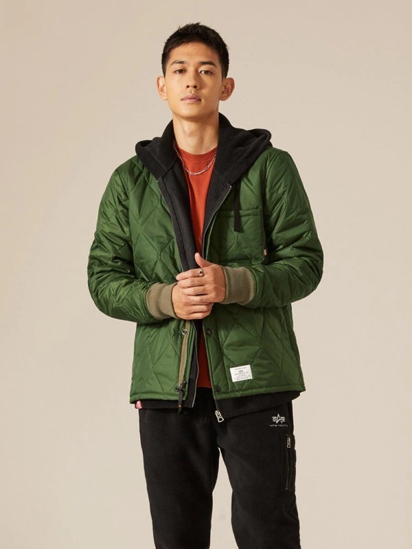 QUILTED UTILITY JACKET