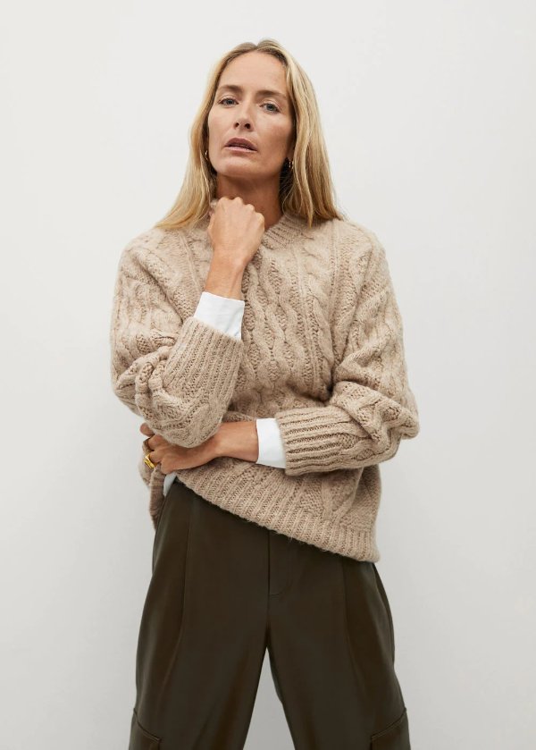 Cable-knit sweater - Women | OUTLET USA