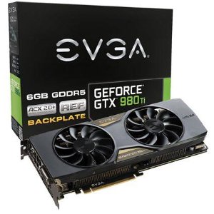 EVGA GeForce GTX 980 Ti 6GB 384-Bit GDDR5 GAMING Graphics Card