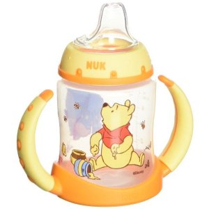 NUK Disney Winnie the Pooh 5 Ounces Learner Cup Silicone Spout, 6+ Months