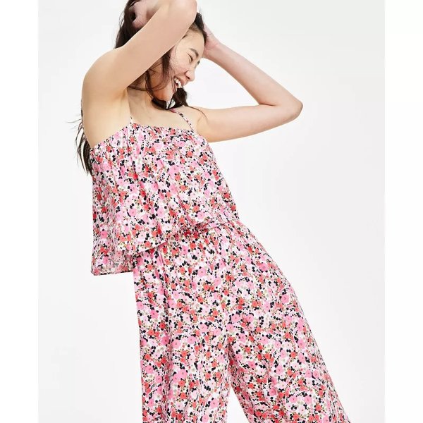 Women's Sandbar Ditsy-Floral Print Jumpsuit