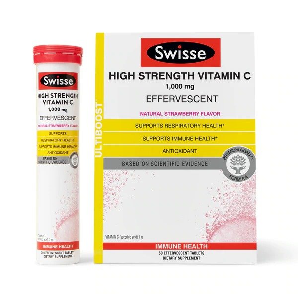 Vitamin C Effervescent Tablets |Vitamin C Supplement |Vitamins |Swisse