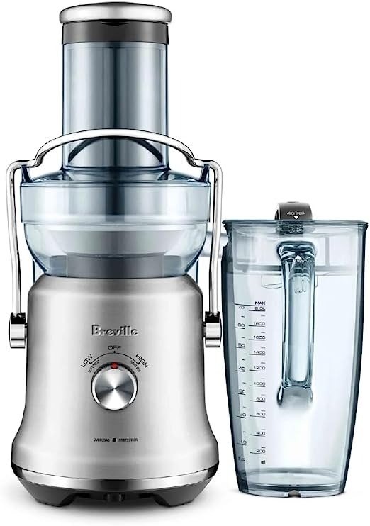 Juice Fountain Cold Plus Juicer, BJE530, Brushed Stainless Steel, 70 fl oz