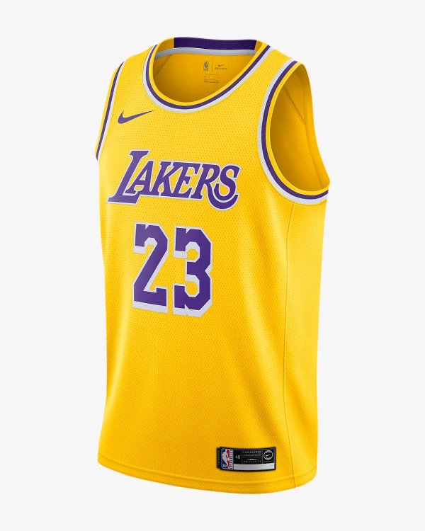 LeBron James Lakers Icon Edition Nike NBA 上衣