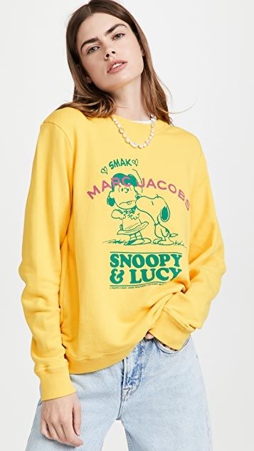 x Peanuts I Fall in Love Crew Sweatshirt