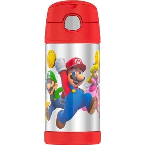Thermos Mario 12oz FUNtainer Water Bottle