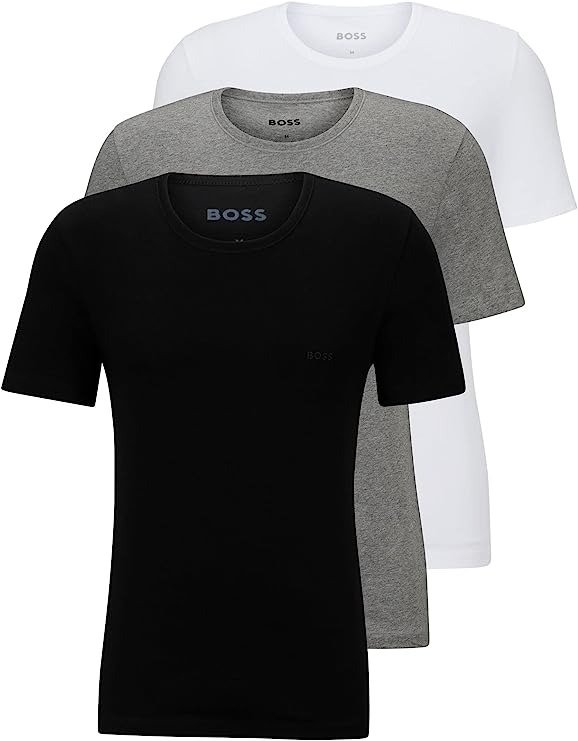 HUGO BOSS 男士 T 恤（3 件装）