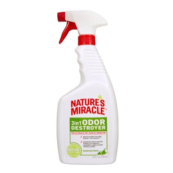 Nature's Miracle Mountain Fresh 3 in 1 Odor Destroyer, 24 fl. oz. | Petco