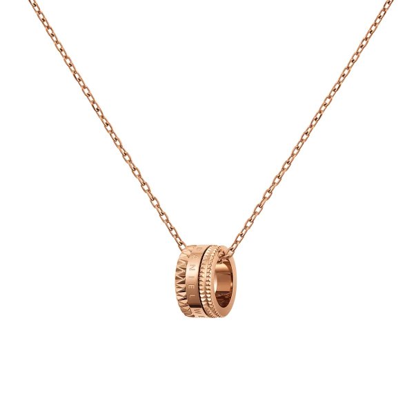Jewellery - Elevation - Women's rose gold necklace | DW