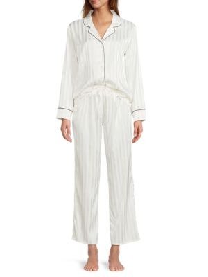 2-Piece Angela Striped Pajama Set