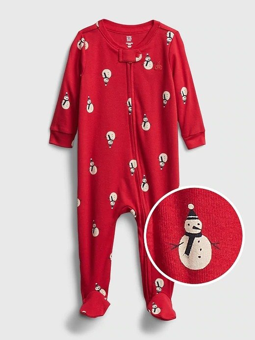 Baby Holiday Graphic One-Piece