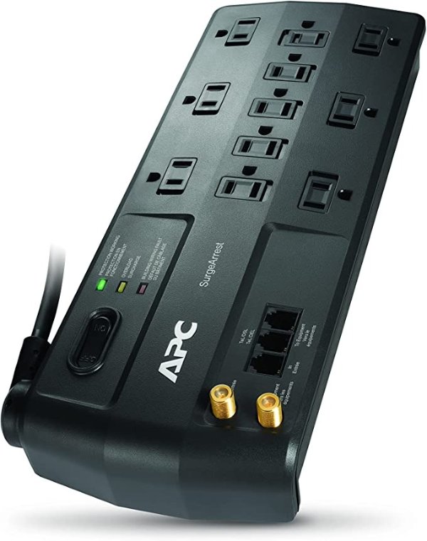 Surge Protector with Telephone