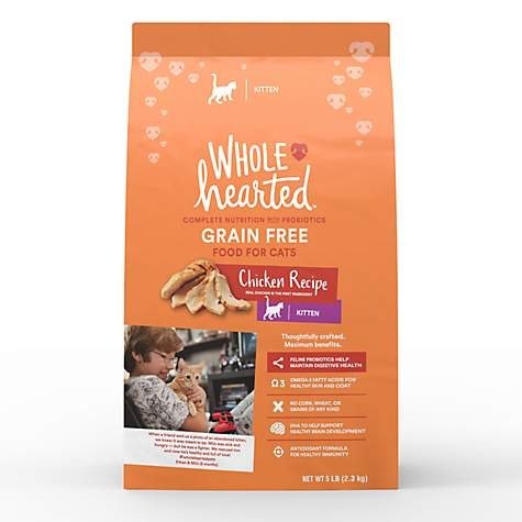 Grain Free Chicken Formula Dry Kitten Food | Petco