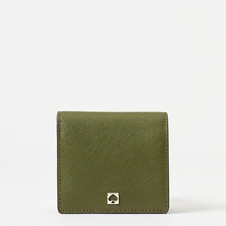 草绿色小钱包