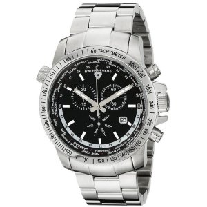 Swiss Legend Men's 10013-11 World Timer Collection Chronograph Stainless Steel Watch