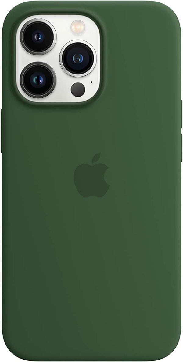 Silicone Case with MagSafe (for iPhone 13 Pro) - Clover