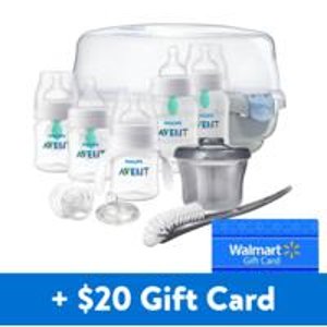 Philips Avent Anti-colic Baby Bottle with Airfree Vent Gift Set Essentials