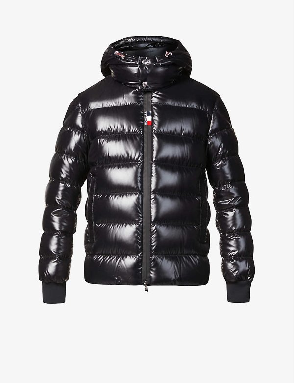 Cuvellier padded shell-down jacket