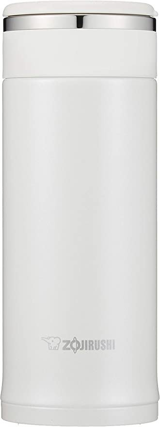不锈钢水杯 直饮型 轻量 保温保冷杯 白色 360ml SM-JF36-WA
