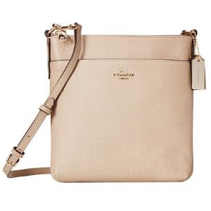 COACH Embossed Textured Leather North/South Swingpack On Sale @ 6PM.com