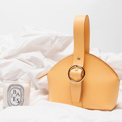 Oval Mini Crossbody Bag - Lemon