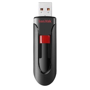 SanDisk Cruzer 16GB USB 2.0 闪存盘 (黑色)