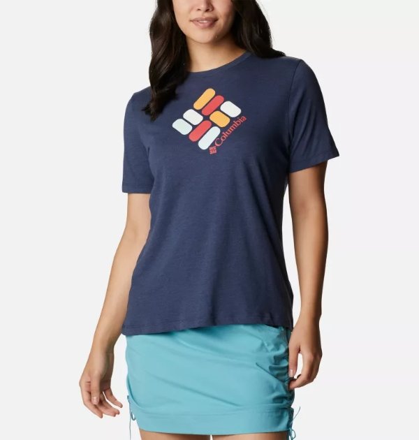 Women's Bluebird Day™ Relaxed Crew Neck Shirt | Columbia Sportswear