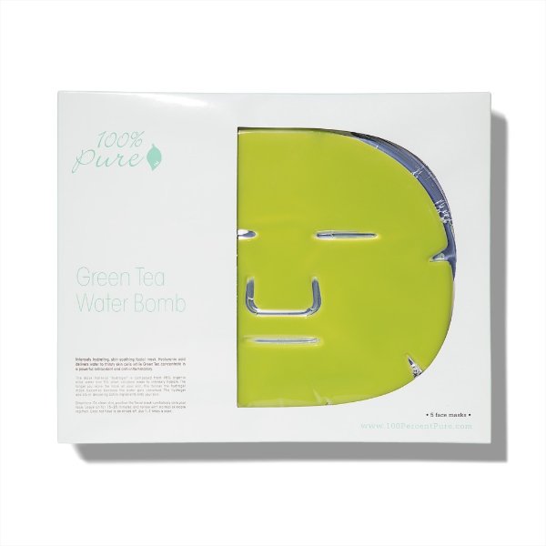 Green Tea Water Bomb Mask 5 Pack