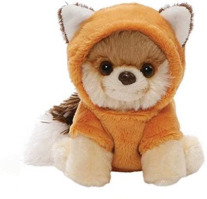 Itty Bitty Boo Plush Stuffed Red Fox, 5