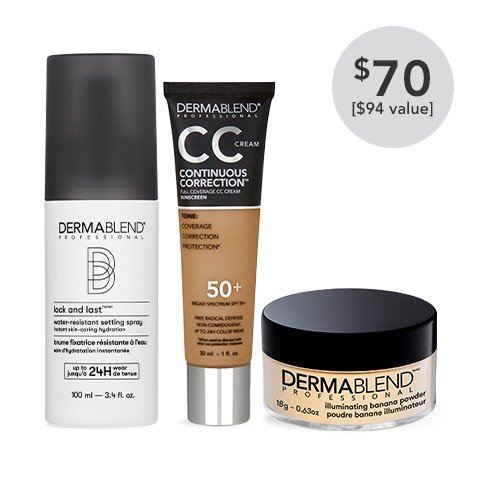 Set It and Forget It: 16 Hr Coverage Set | Dermablend Professional