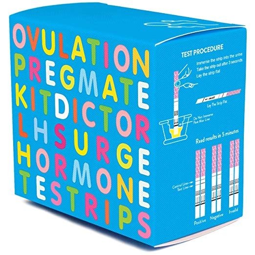 PREGMATE 50 Ovulation Test Strips LH Surge Predictor Kit (50 LH)