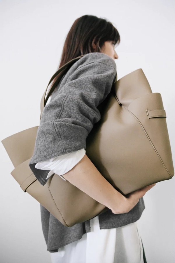 TOTE BAG WITH SIDE POCKETS