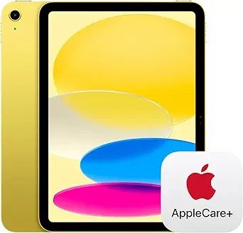 iPad (10th Generation) Wi-Fi 256GB - Yellow withCare+ (2 Years)
