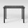 Fernhill 4-Person Rectangle Patio Dining Table Black 