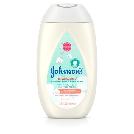 Buy 3 Johnson's CottonTouch Newborn Baby Face and Body Lotions, Get a $5 Gift Card