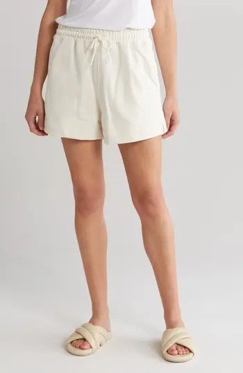 Software Isoli Organic Cotton Blend Fleece Shorts