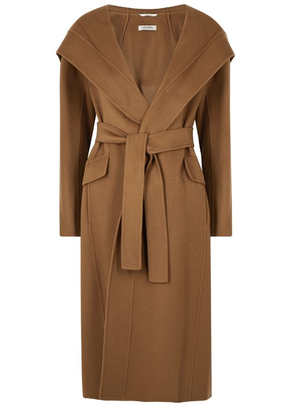 Svezia brown wool coat