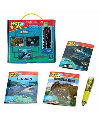 Educational Insights Hot Dots Jr Ultimate Science Facts Interactive Book Set With Pen