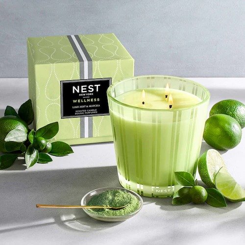 Lime Zest & Matcha Candle