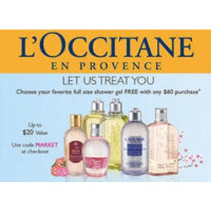Select products @ L'Occitane