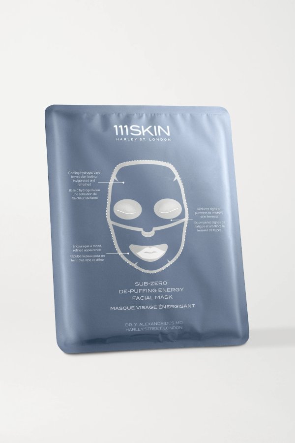 Sub-Zero De-Puffing Energy Facial Mask x 5