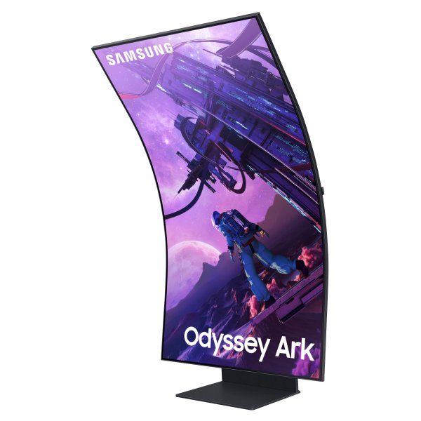Samsung 55" Odyssey Ark 4K UHD 165Hz 1ms Quantum Mini-LED Multiview Curved Gaming Monitor