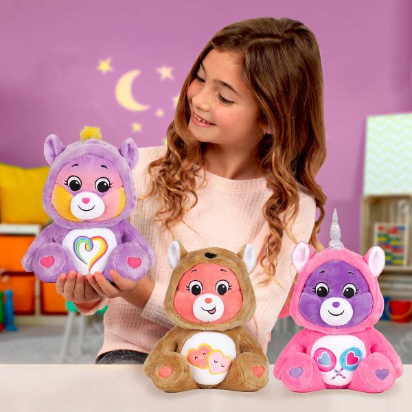 Care Bear 12.5" Snuggle Friends 3-pack Set, Togetherness, Love-a-lot and Share