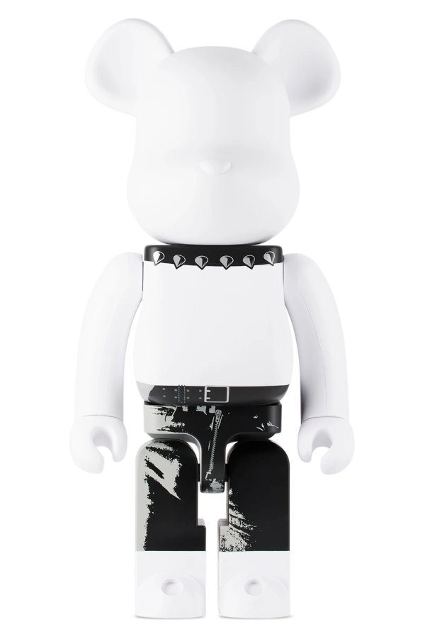 White The Rolling Stones Sticky Fingers 1000% Bearbrick