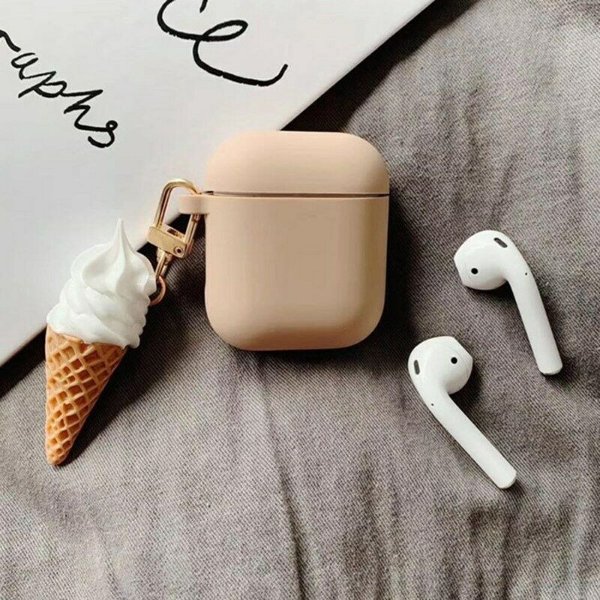Silicone Cartoon Ice Cream Case Protective Cover Skin For Apple Airpods